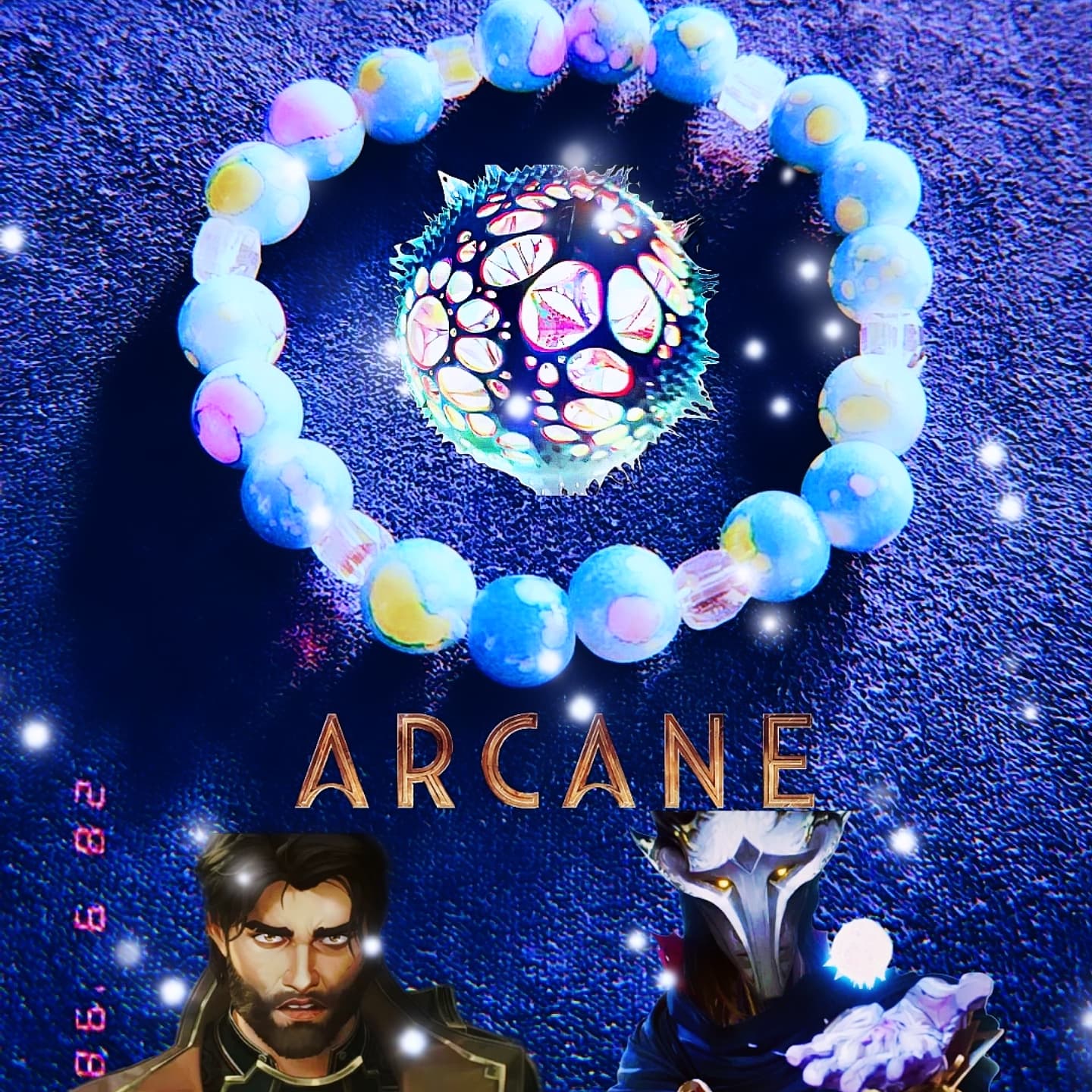 Pulsera Arcane Núcleo Hextech Hexcore Jayce Viktor LOL League of Legends cosplay riot games