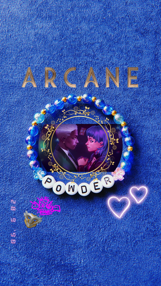 Pulsera Powder Jinx Arcane LOL League of Legends cosplay riot games